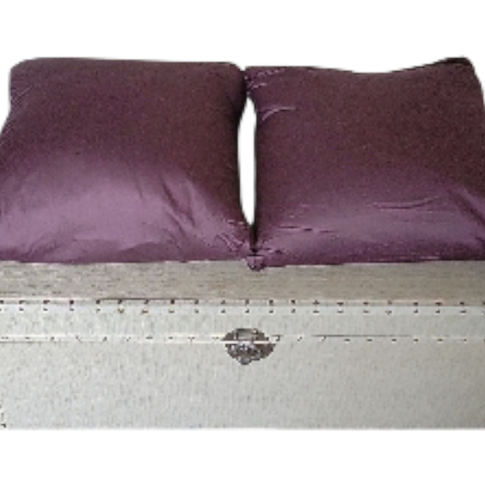 IKEA Sateen Feel Toupe European Square Cotton Pillow Cases Covers Set 2 25"×25"